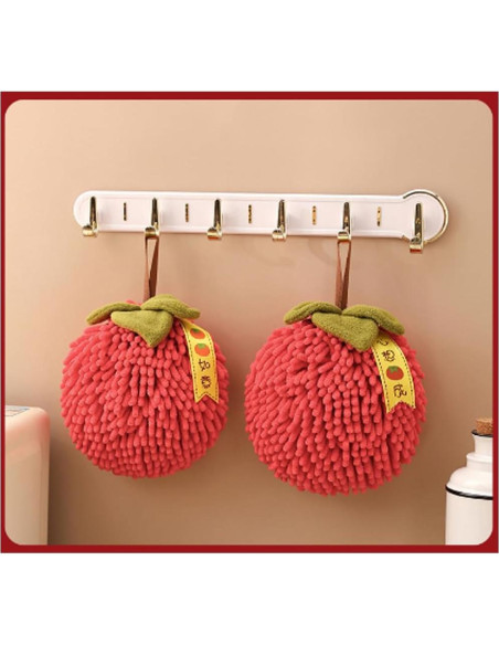 Toallas de Mano ZORZA 2 Pcs Chenilla Suaves y Absorbentes Toallas de Mano ZORZA 2 Pcs Chenilla Suaves y Absorbentes