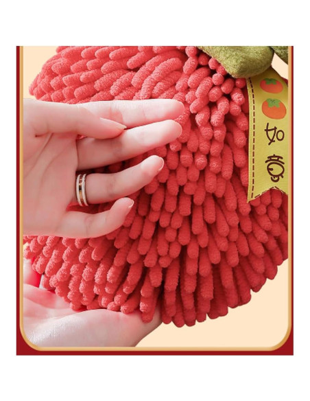Toallas de Mano ZORZA 2 Pcs Chenilla Suaves y Absorbentes Toallas de Mano ZORZA 2 Pcs Chenilla Suaves y Absorbentes