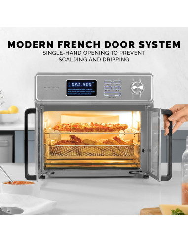 Horno de Aire Kalorik MAXX 26 Cuartos 10-en-1 Acero Inoxidable