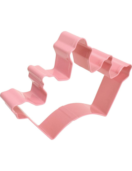 Cortador de Galletas Corona R&M 12,7 cm Rosa Duradero Cortador de Galletas Corona R&M 12,7 cm Rosa Duradero