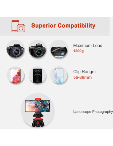 Trípode Fotopro UFO Basic Flexible para Cámara y Smartphone