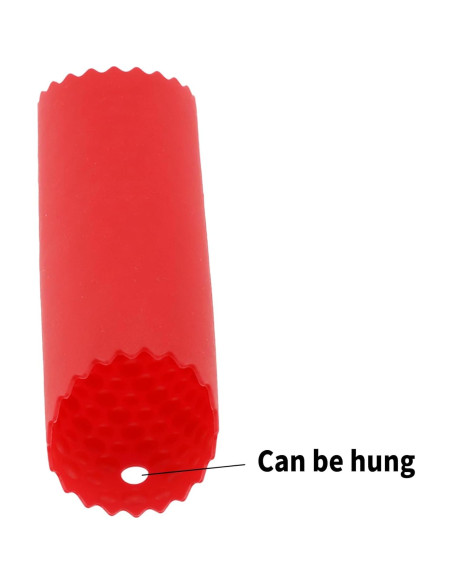 Pelador de Ajo WHTCHSU Silicona Rojo/Naranja 4 Piezas Pelador de Ajo WHTCHSU Silicona Rojo/Naranja 4 Piezas