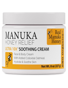 Crema Hidratante de Miel de Manuka Super Natural Goods 240 ml