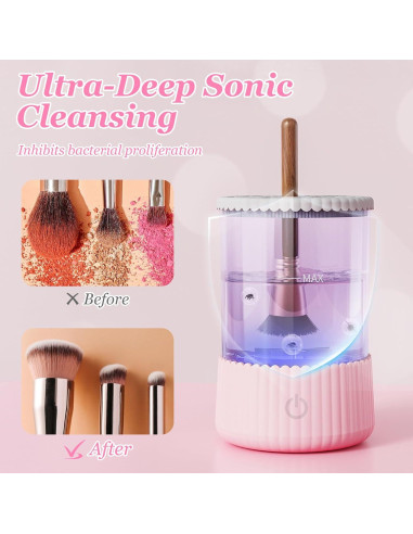 Limpiador Eléctrico de Brochas de Maquillaje Valiayi 16cm