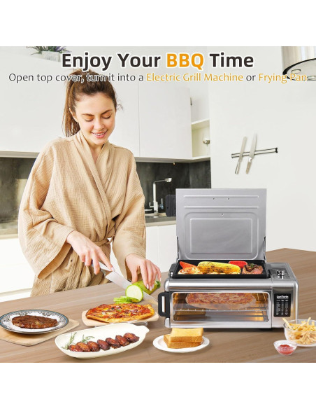 Horno de Mostrador Digital LynTorin 10 en 1 12" Pizza Horno de Mostrador Digital LynTorin 10 en 1 12" Pizza