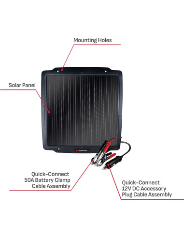 Mantenedor de Batería Solar Schumacher SP-400 4.8W 12V