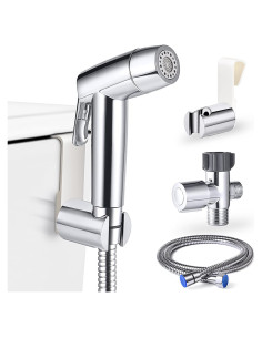 Grifo de Bidet SAMODRA LY-P02 Acero Inoxidable Cromo
