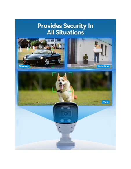 Cámara de Seguridad FOSCAM V5P 5MP WiFi Doble Banda IP66 Cámara de Seguridad FOSCAM V5P 5MP WiFi Doble Banda IP66
