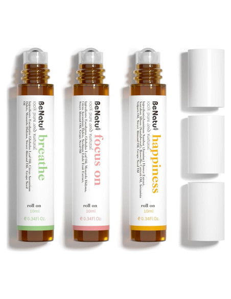 Conjunto de Aceites Esenciales Benatu - Aromaterapia Natural 3x10ml Conjunto de Aceites Esenciales Benatu - Aromaterapia Natural 3x10ml