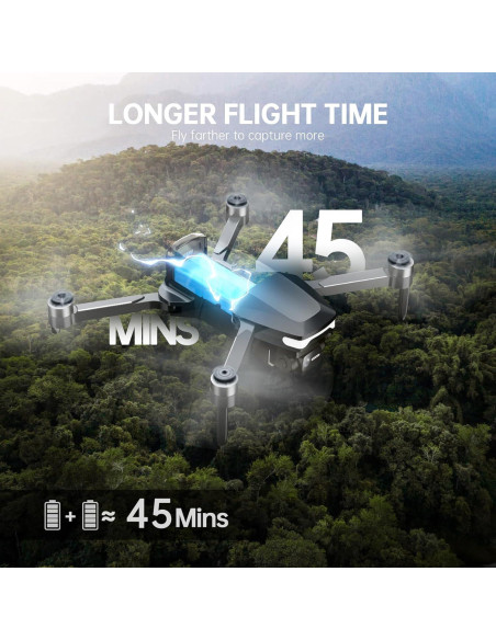 Dron GPS REDRIE HK33 con cámara 4K, 45 min de vuelo Dron GPS REDRIE HK33 con cámara 4K, 45 min de vuelo