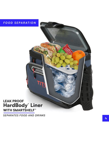 Enfriador Titan 16 Latas Arctic Zone Musgo Aislamiento