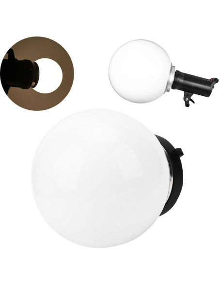 Bola de Luz Suave 15cm GOWENIC para Montura Bowens Bola de Luz Suave 15cm GOWENIC para Montura Bowens