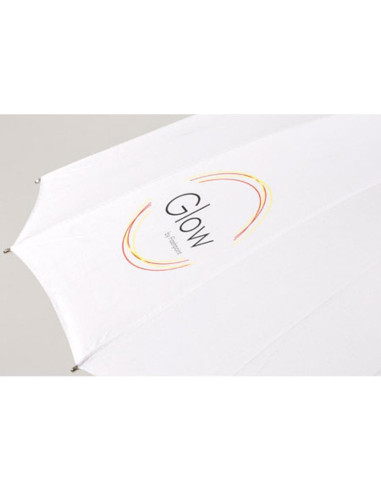 Paraguas Blanco Glow 101.6 cm - Difusor de Luz Profesional