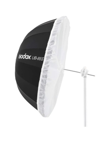 Paraguas Parabólico Godox UB-85S 85cm Plateado con Difusor