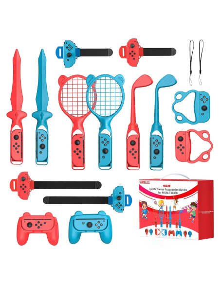 Kit de Accesorios 14 en 1 para Nintendo Switch STARTRC Kit de Accesorios 14 en 1 para Nintendo Switch STARTRC