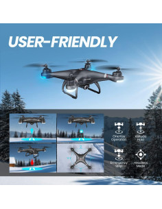 Drone GPS Holy Stone HS110G con cámara HD 1080P para principiantes 2