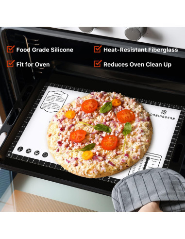 Alfombrilla de Hornear de Silicona DANIA & DEAN 66x41 cm Antiadherente