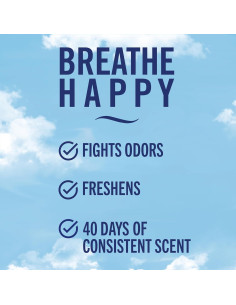 Febreze Ambientador de Auto Clip Ventilación Lavandería Fresca 4 Pzs 2