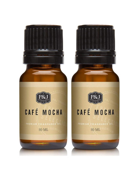 Aceite de fragancia P&J Trading Café Mocha 10ml 2pk - Aromas para Velas y Jabones Aceite de fragancia P&J Trading Café Mocha 10ml 2pk - Aromas para Velas y Jabones