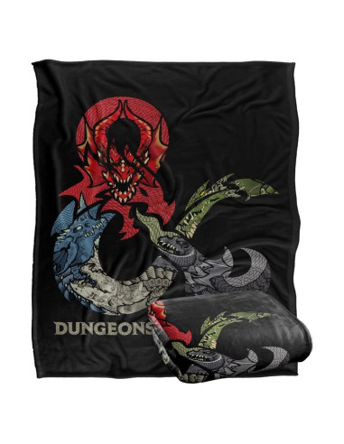 Manta Dragones en Dragones LOGOVISION 127 x 152 cm Suave