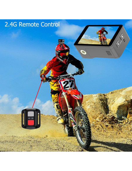 Cámara de Acción 4K 60fps Xilecam X6PRO WiFi Submarina 40m Cámara de Acción 4K 60fps Xilecam X6PRO WiFi Submarina 40m