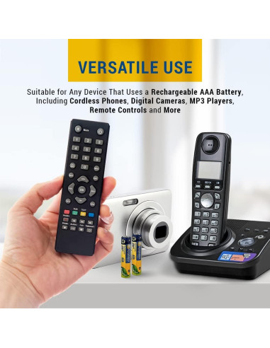 Baterías Recargables AAA Ni-MH Synergy Digital 1000mAh - 20 Unidades