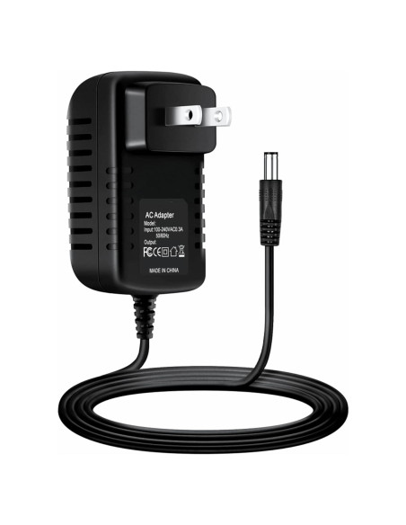 Adaptador de CA SLLEA para Reproductor DVD Coby TF-DVD8503/TF-DVD8501 Adaptador de CA SLLEA para Reproductor DVD Coby TF-DVD8503/TF-DVD8501