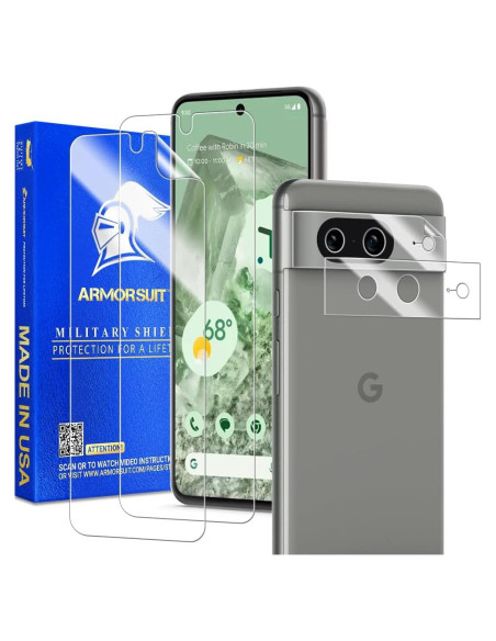 Protector de Pantalla y Lente ArmorSuit para Google Pixel 8 Protector de Pantalla y Lente ArmorSuit para Google Pixel 8