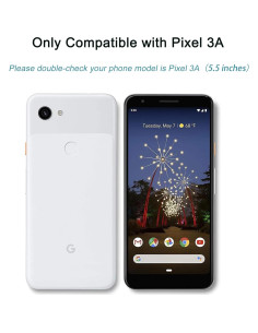 Protector de Pantalla Vidrio Templado ZYHKJYL para Google Pixel 3A 5.5" 2