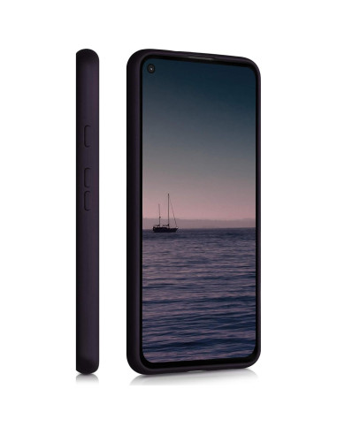 Funda kwmobile TPU Slim Berry Metálico para Google Pixel 4a 5G