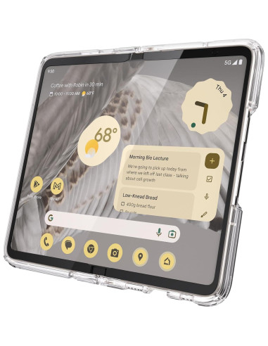 Funda Transparente Speck para Google Pixel Fold - Plegable, Antiamarillenta