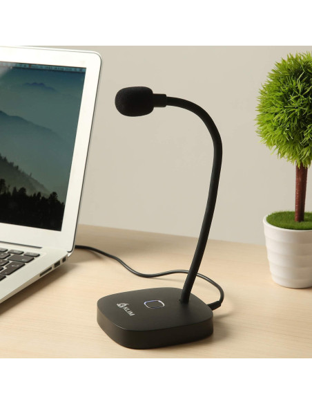 Micrófono USB KLIM Lingo - Alta Definición, Omnidireccional Micrófono USB KLIM Lingo - Alta Definición, Omnidireccional