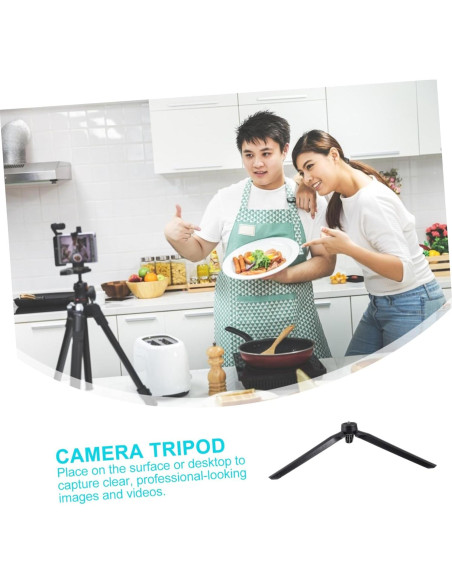 Trípode Plegable de Video NUOBESTY con Patas Antideslizantes Trípode Plegable de Video NUOBESTY con Patas Antideslizantes