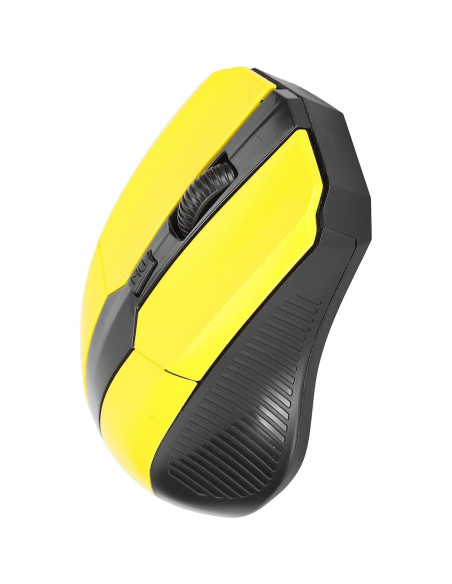 Ratón Inalámbrico USB Tangxi Amarillo 800-1600 DPI Ratón Inalámbrico USB Tangxi Amarillo 800-1600 DPI