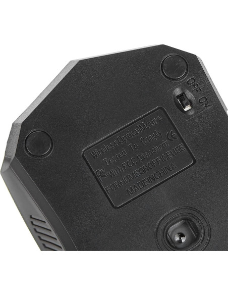 Ratón Inalámbrico USB Tangxi Amarillo 800-1600 DPI Ratón Inalámbrico USB Tangxi Amarillo 800-1600 DPI
