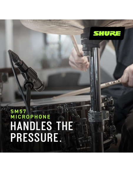 Micrófono Dinámico Shure SM57-LC Cardioide para Instrumentos Micrófono Dinámico Shure SM57-LC Cardioide para Instrumentos