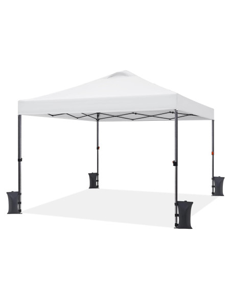 Carpa Plegable Yaheetech 3x3m Blanca Impermeable con Accesorios Carpa Plegable Yaheetech 3x3m Blanca Impermeable con Accesorios