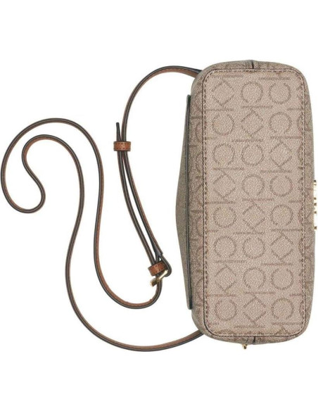 Bolso Cruzado Calvin Klein Hailey Triple Compartimento Bolso Cruzado Calvin Klein Hailey Triple Compartimento