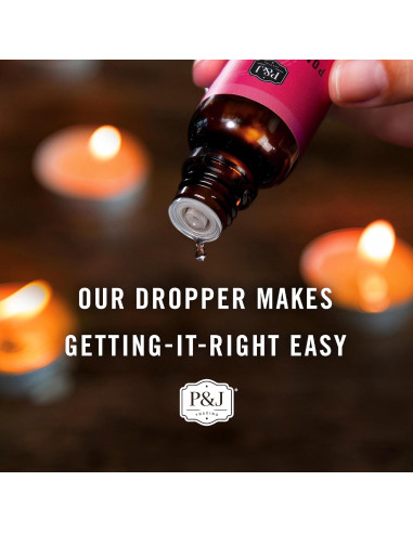 Aceite de Fragancia P&J Trading Ambrosía 10ml - Aromas para Velas y Jabón