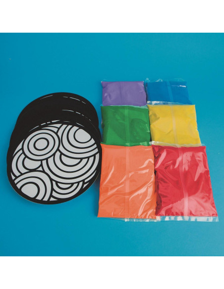 Kit de Arte en Arena de Terciopelo S&S Worldwide - 24 Mandalas Kit de Arte en Arena de Terciopelo S&S Worldwide - 24 Mandalas
