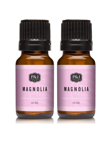 Aceite de Fragancia P&J Trading Magnolia 10ml 2pk - Aromas para Velas y Jabones