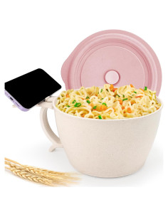 Juego de Tazones de Ramen Shopwithgreen 1.42L con Soporte