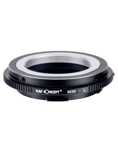 Adaptador de Montura K&F Concept M39 a Montura L Manual