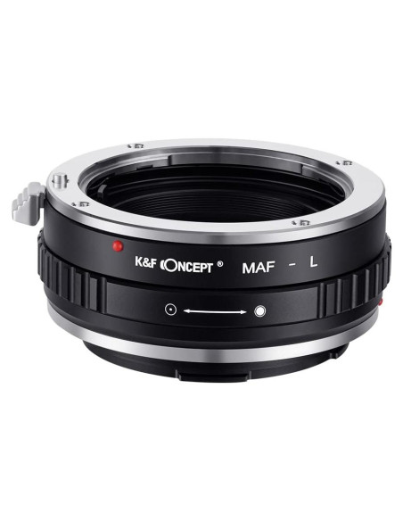 Adaptador de Montura K&F Concept MAF-L para Lente Sony A a Cámara L Adaptador de Montura K&F Concept MAF-L para Lente Sony A a Cámara L