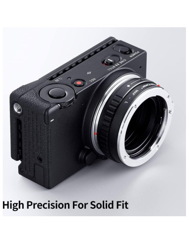 Adaptador de Montura K&F Concept MAF-L para Lente Sony A a Cámara L