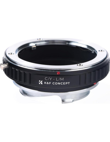 Adaptador de Montura K&F Concept Contax a Leica M - Alta Calidad