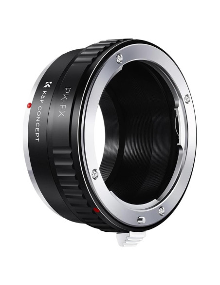 Adaptador K&F Concept Pentax PK a Fujifilm X-Pro1/X-E1/X-M1 Adaptador K&F Concept Pentax PK a Fujifilm X-Pro1/X-E1/X-M1