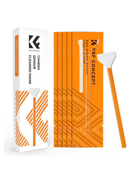 Bastones de Limpieza para Sensores K&F Concept 24mm - 20 Piezas Bastones de Limpieza para Sensores K&F Concept 24mm - 20 Piezas