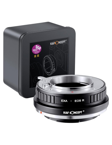 Adaptador de Montura K&F Concept EXA-EOS R para Lentes Exakta