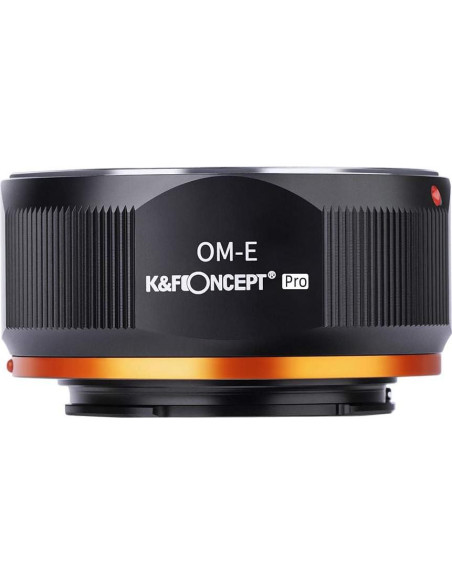Adaptador de Montura K&F Concept OM-E para Lentes Olympus a Sony E Adaptador de Montura K&F Concept OM-E para Lentes Olympus a Sony E